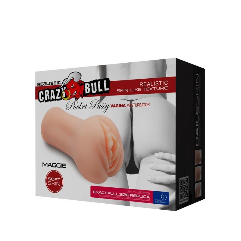 CRAZY BULL- MAGGIE, POCKET PUSSY MASTURBATOR